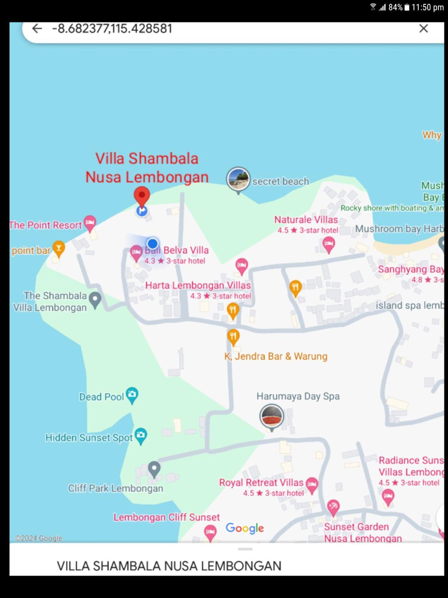 Nusa Lembongan Villa Shambala Bagian luar foto